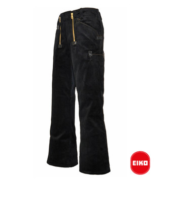 EIKO Zunfthose 4108 DONAU mit Schlag Cord schwarz Arbeitshose Zimmererhose Hose