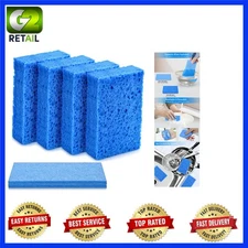Eco-Friendly 4PCS Compressed Sponges - Non-Scratch, Quick Drying Kitchen Tool