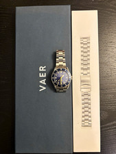 VAER D4 Meridian Navy Solar 38mm 200m Quartz ...