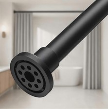 Heavy Duty Tension Shower Curtain Rod 42 83 in. Stay-in-Place