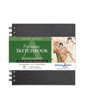 Stillman Birn Delta Series - Wirebound Sketchbook - Square 7 x 7 - 270gsm