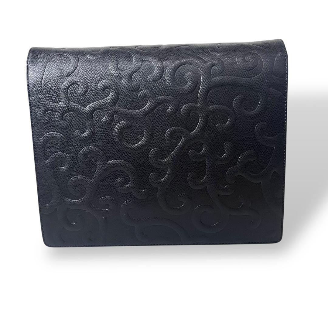 Borsa a tracolla Yves Saint Laurent 3 vie modello arabesco vintage