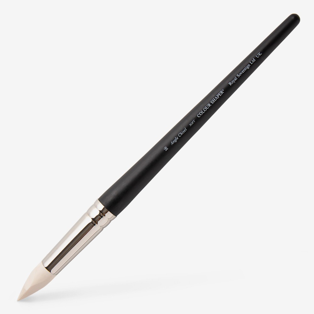 Colour Shapers : Silicone Tool : Ivory : Soft : Angle Chisel : Size 16