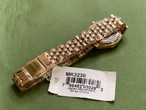 MICHAEL KORS MK3230 Lexington Petite Silver Dial Rose gold Quartz Women's Watch - Picture 13 of 17