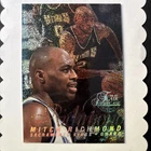 1996 Flair Showcase Basketball Row 0 Mitch Richmond #2 PSA 9