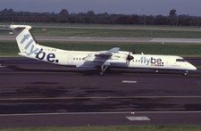 GH05 Oryginalna zjeżdżalnia samolotu / Zjeżdżalnia Flybe DHC8 G-JECE