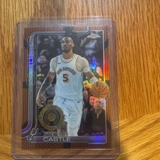 2025-26 Topps Chrome #228 Stephon Castle Basketball Refractor