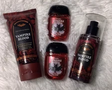 BATH & BODY WORKS TRAVEL VAMPIRE BLOOD FRAGRANCE MIST & HYDRATION CREAM SET