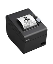 Black USB Printer Compatible with Square Stand and Register for Point of Sale