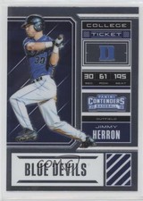 2018 Panini Elite Extra Edition College Ticket Jimmy Herron #JH 0w8
