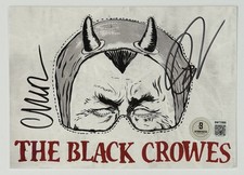 The Black Crowes A Pound Of Feathers CD & SIGNED Art Card BAS Beckett COA AUTO