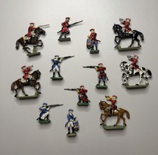 Sammlung von Zinnfiguren / Spielzeugsoldaten