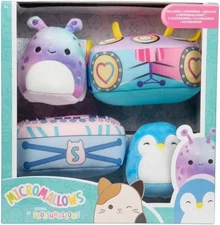 NIB Daxxon & Puff Squishmallows Micromallows 2-Pack Soft Mini Plush Toy