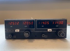 Bendix King KX 155 14 VDC w/Glideslope PN 069-1024-01. Tray/Backplate on Request