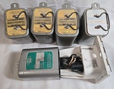 (4) Vintage PANALARM Relays 120V, 50-60 CYCLES, 4754-AUX & ACS8 -120