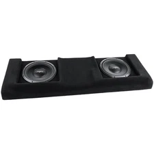 NEW DUAL 12" 2000W MAX LOADED SUB BOX FITS 2007-2013 CHEVY SILVERADO EXT CAB