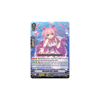 Vanguard TCG card V-EB15/012EN RRR Mermaid Idol, Sedna Twinkle Melody