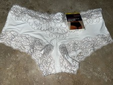 Nwt MAIDENFORM 40823 Luxurious Scalloped Lace Cheeky Hipster Panty Medium 6