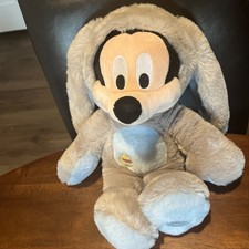 Disney Store Mickey Mouse Easter Bunny Costume Plush 15  