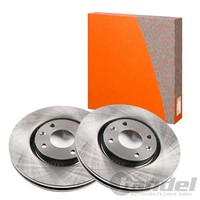 2X Dr!ve+ Bremsscheiben Vorne 282,9Mm BelÜFtet Passend FÜR CitroËN Berlingo C3