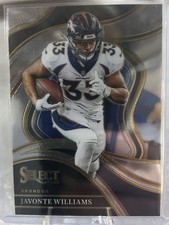 2023 Panini Select - Club Level Javonte Williams #260