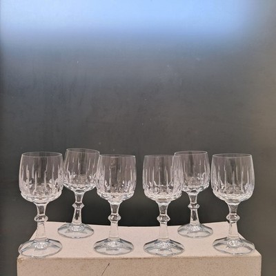 6 Schott Zwiesel Tango Kristall Weingläser 6,1'' Vintage Stielgläser gemarkt Z