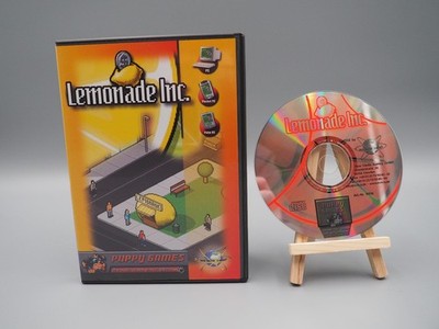 Lemonade Inc PC Spiel Wirtschaftssimulation Retro Game CD sehr guter Zustand