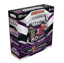2025 Panini Prizm Baseball Factory Sealed Mega Box
