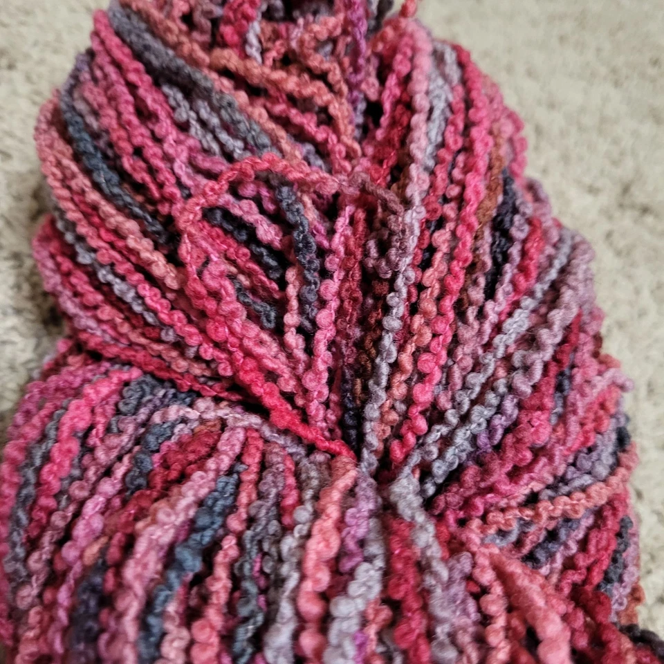 Cherry Tree Hill Merino Boucle with Nylon Binder Foxy Lady Yarn 740yd 16oz total - Image 3 of 4