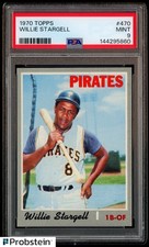 1970 Topps #470 Willie Stargell PSA 9 MINT Pittsburgh Pirates HOF Star!