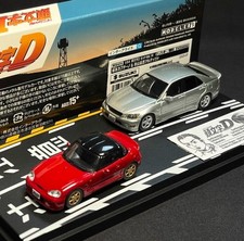 GB 1:64 JDM Comic Initial D Suzuki EA11R SXE10 Sports Model Diecast Collect Car