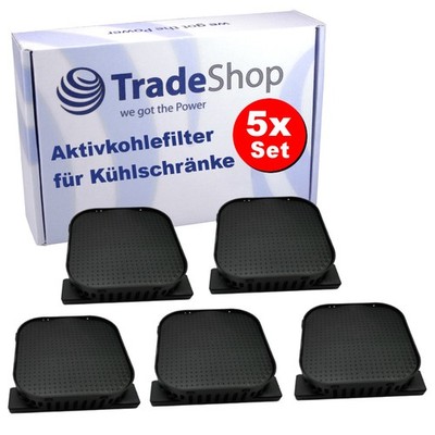 5x Aktivkohle-Filter für Liebherr ICNd 5173-20A 5173-20B, ICe 5103-20A 5103-20B