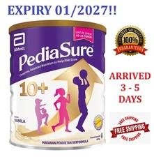 1 x Abbott Pedia Sure 10+ Optiheight Increase Height 10-15 Yrs Old  850g Vanilla