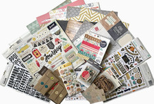 Crate Paper  Journey  12 x 12 Paper  Embellishment Set - Save 60 