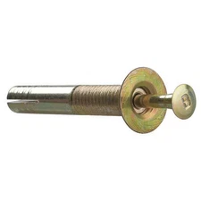 Dfs Nail Drive Anchor, 1/4" Dia., 2-3/8" L, Steel Zinc Plated, 10 Pk, Gcpfs14238