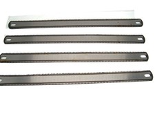 Eisens&auml;ge - Holzs&auml;geblatt, 4 St&uuml;ck, 30 cm lang, 1 Seite Metall - 1 Seite Holz