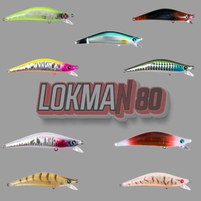 Hanfishing Lokman 80 Suspending Jerkbait Lure (80mm / 8.5g)