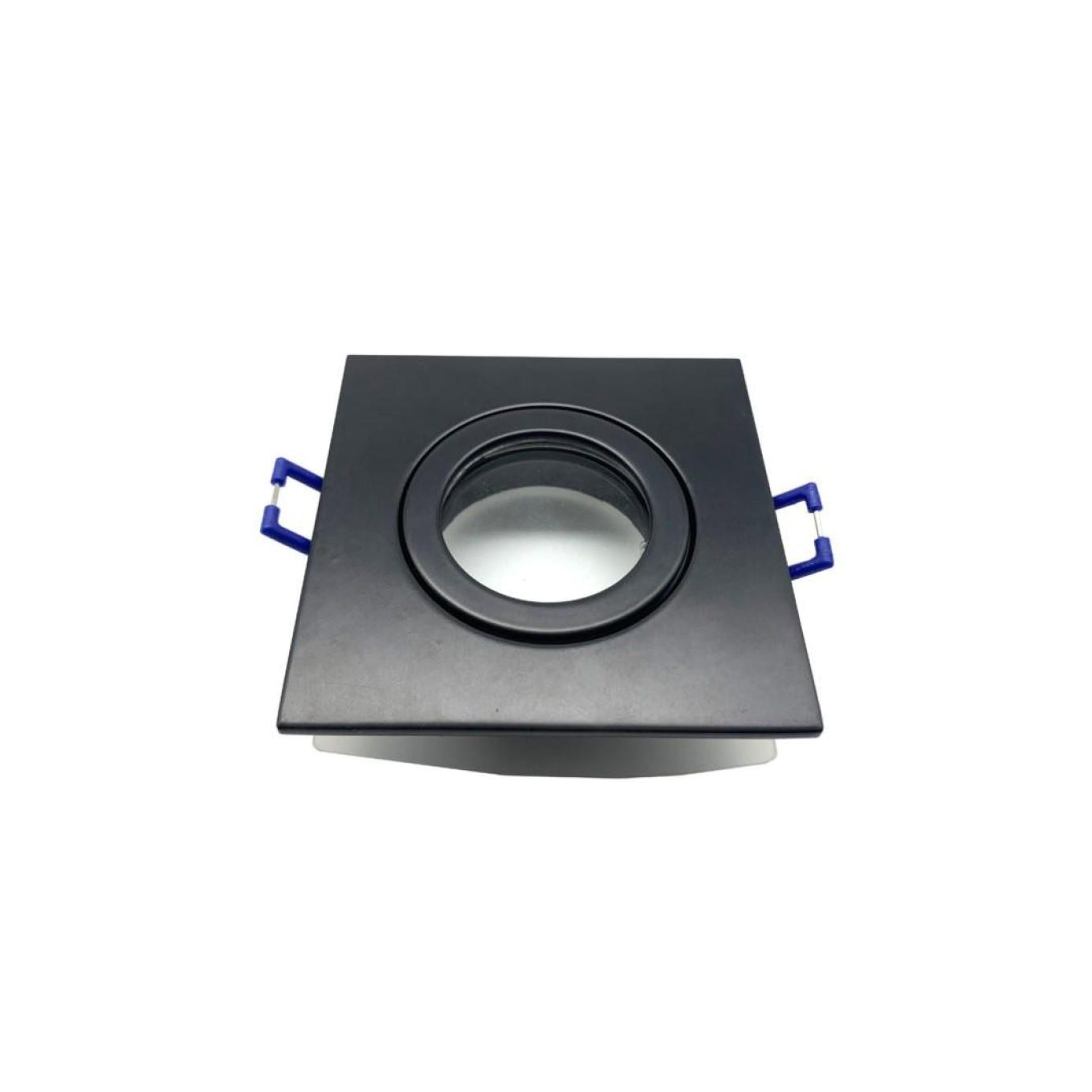 Quatro IP54 Ceiling Light Black Square Aluminium 013750