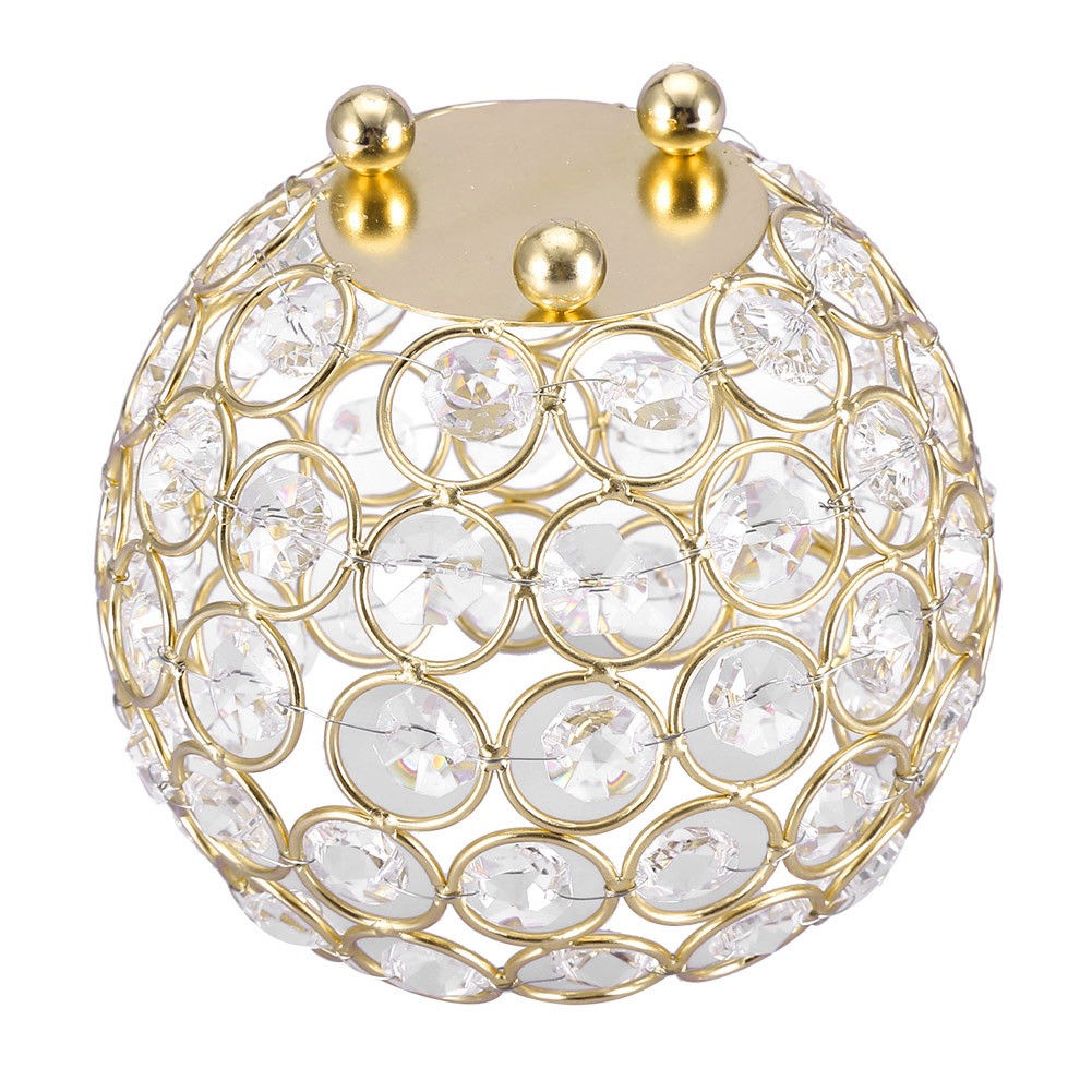 Set Of 2 Crystal Tea Light Candle Holders Stylish Centerpieces For Wedding Decor