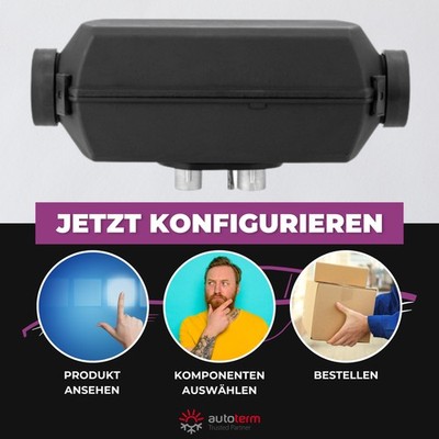 AUTOTERM Air 2D Planar 2D 2KW 12V Standheizung Luftheizung + Gratisartikel