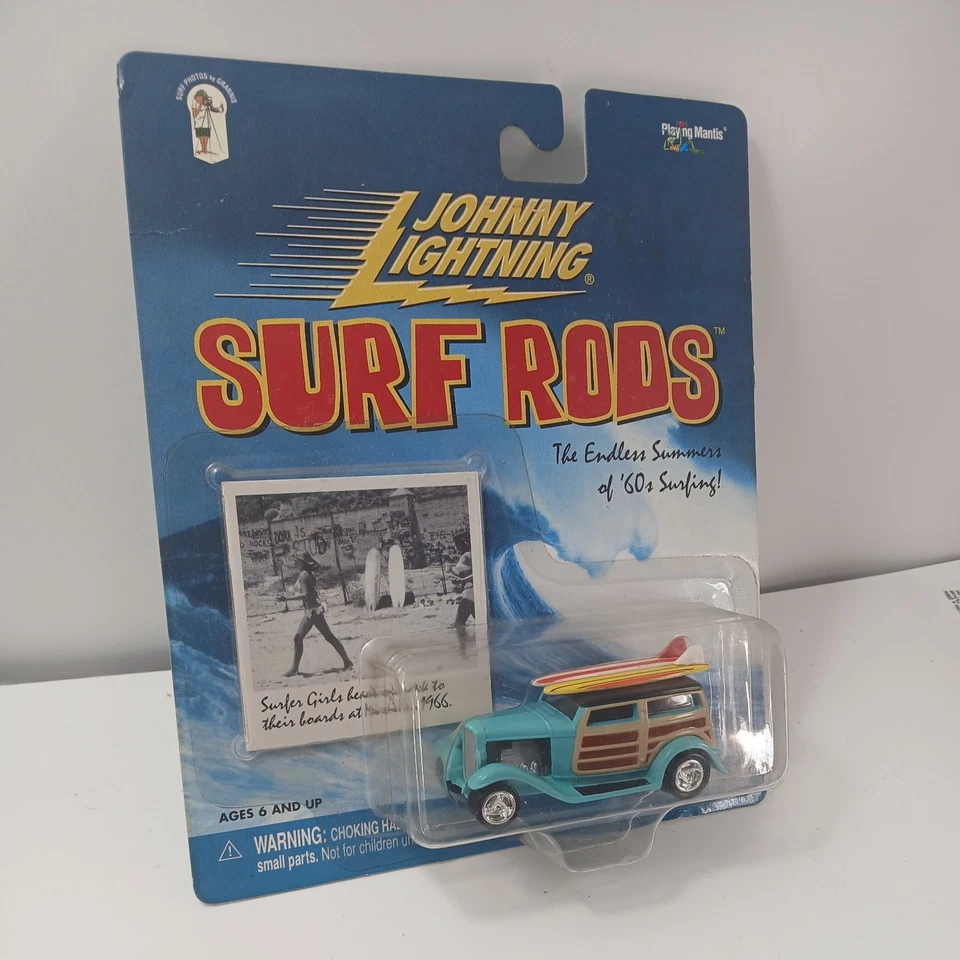 Johnny Lightning Surf Rods Series Da Surf Woody 1945 Ford - Image 3 of 4