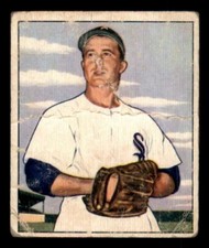 1950 Bowman #183 Mickey Haefner PR (Filler) JRI3