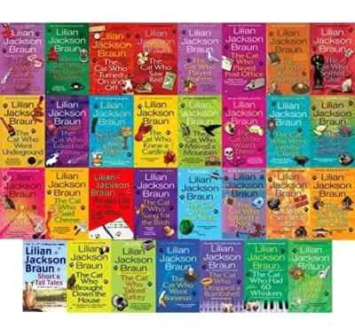 #ad Complete Series Set THE CAT WHO 1 32 Lilian Jackson Braun Cozy Mystery Lot $139.99