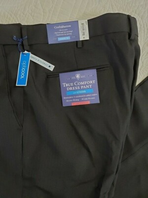 kohl's black dress pants Vance Co. Men's Killian Comfort Casual Dress Shoe - Black