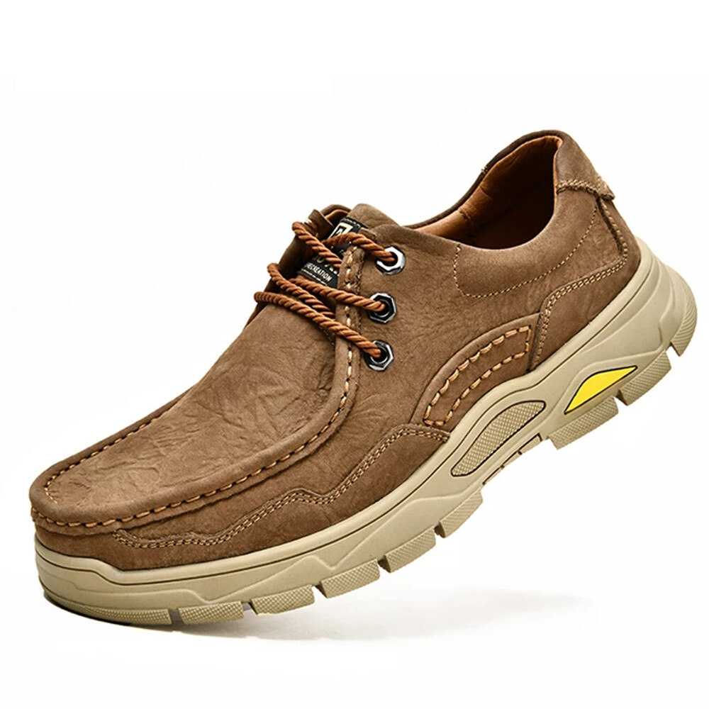 SALOMON Scarpe uomo mocassini bassi vera pelle sneakers outdoor gomma scarpe casual