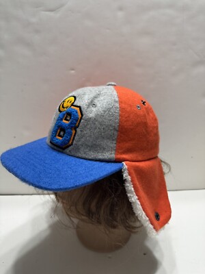 Stile Benetton Hat Cap Smiley Face  B  Kids Multicolor
