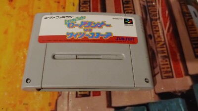 Looney Tunes Road Runner VS Coyote Nintendo Super Famicom (Modul) working 16-bit