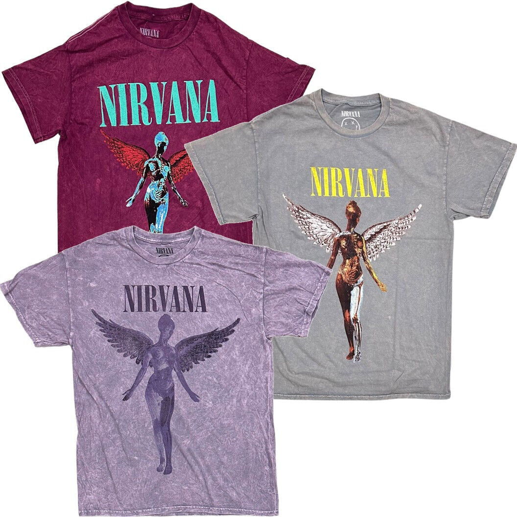 Nirvana Official Merchdise Utero Angel Distressed Vintage Nirvana Official Merchdise Utero Angel Distressed Vintage