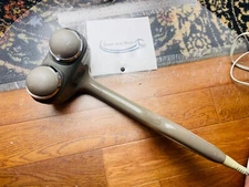 Homedics Electric Massage Wand HHP-350 Handheld Vibrating Heat Back Warm Therapy