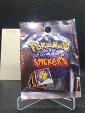 1 Pack - 1999 Pokemon Stickers Series 1 Factory Sealed Artbox Vintage